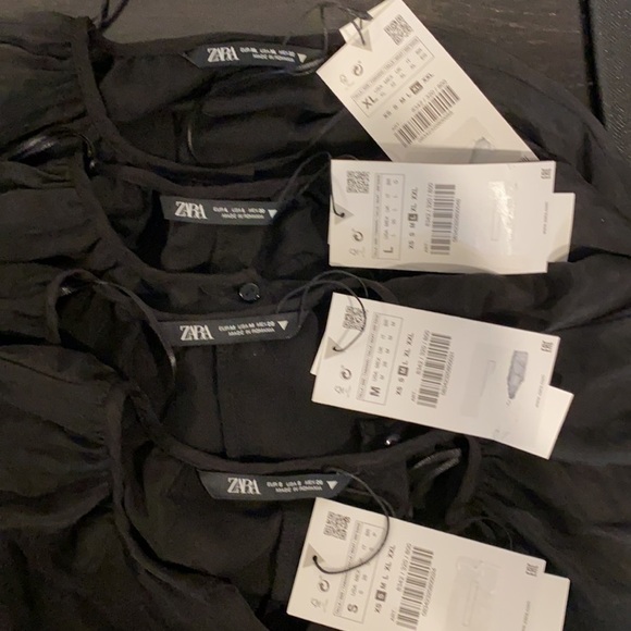 🖤Zara Black Long Sleeve Dress - Picture 11 of 14